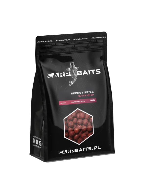 Kulki zanętowe CarpBaits Secret Spice 1kg - 15mm