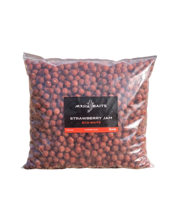 Kulki zanętowe CarpBaits ECO BAITS Strawberry Jam 5kg 20mm